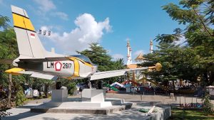 Monumen Pesawat Ferrari Udara, Spot Baru Taman Kota Tasikmalaya