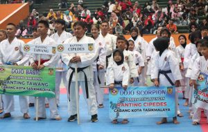 Kejurdo Karate BKC se-Kota Tasikmalaya Dukung One Sport One Even dan Seleksi Atlet Kejurprov Jawa Barat