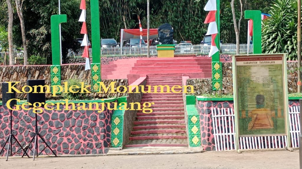 Monumen Gegerhanjuang Menjadi Titik Central Geopark Galunggung
