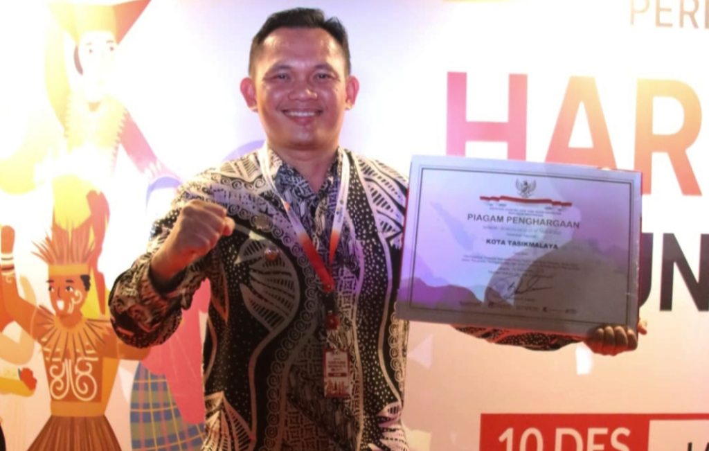 Kota Tasikmalaya Raih Peringkat 4 Nasional Kota Peduli HAM