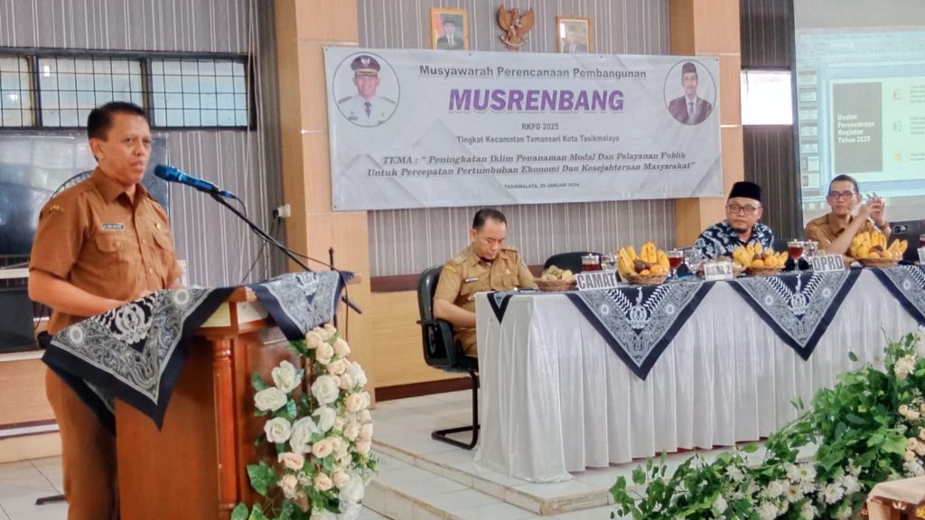 Musrenbang Kecamatan Tamansari ; Sapras Infrastruktur, Pemanfaatan Pokir Untuk Realisasikan Isu Strategis