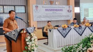 Musrenbang Kecamatan Tamansari ; Sapras Infrastruktur, Pemanfaatan Pokir Untuk Realisasikan Isu Strategis