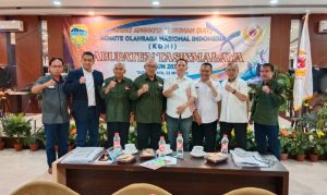 RAT KONI Kabupaten Tasikmalaya, Sekdisparpora Ajak Kuatkan Sinergi Pembinaan Atlet