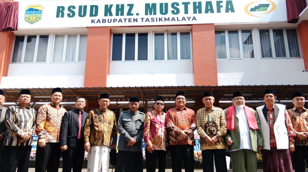 Bupati Resmi Mengganti Nama RSUD SMC Jadi RSUD KHZ Musthafa