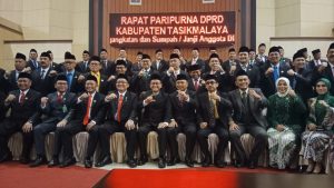 Sebanyak 50 Anggota DPRD Kabupaten Tasikmalaya Hasil Pemilu 2024 Resmi Dilantik