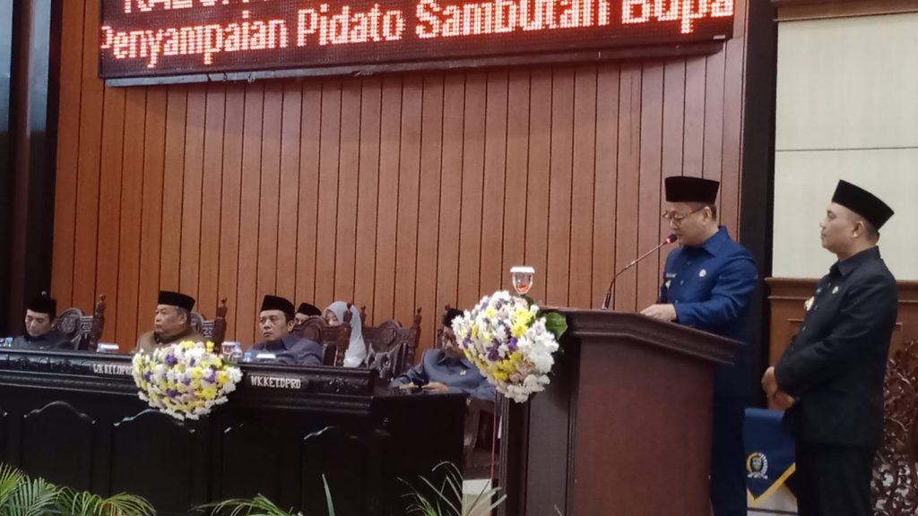 Pidato Pertama Bupati Tasikmalaya, Optimalisasi Jam Kerja, Menjaga Lingkungan, Dukungan Sukseskan Program dan Hindari Korupsi