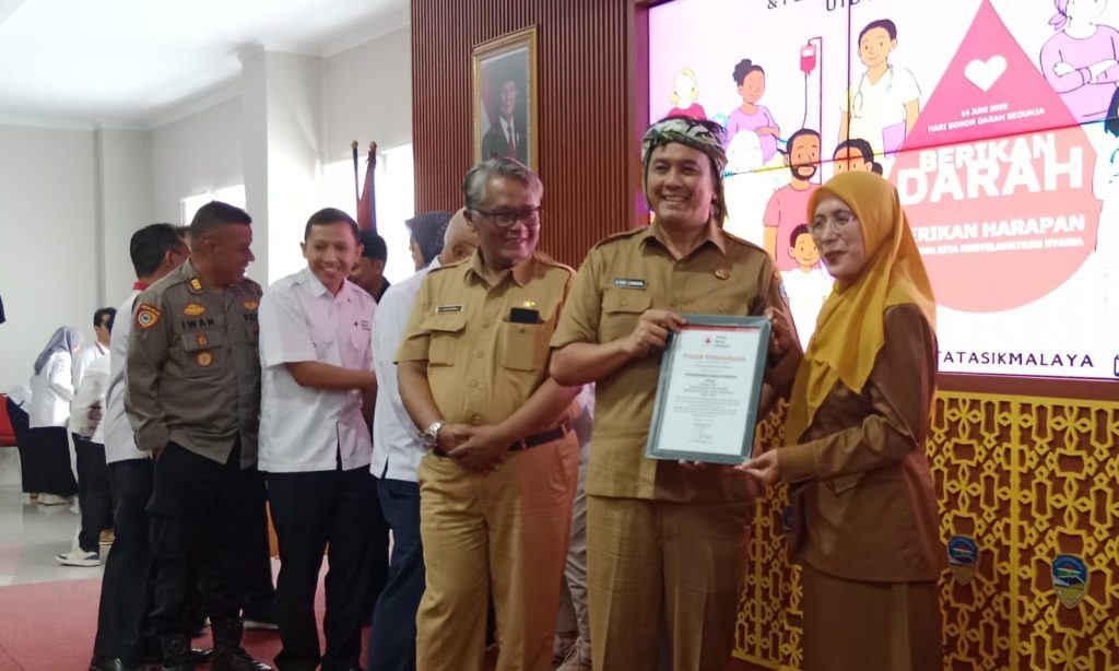 Hari Donor Darah se-Dunia, PMI Kota Tasikmalaya Apresiasi Pendonor Darah Sukarela