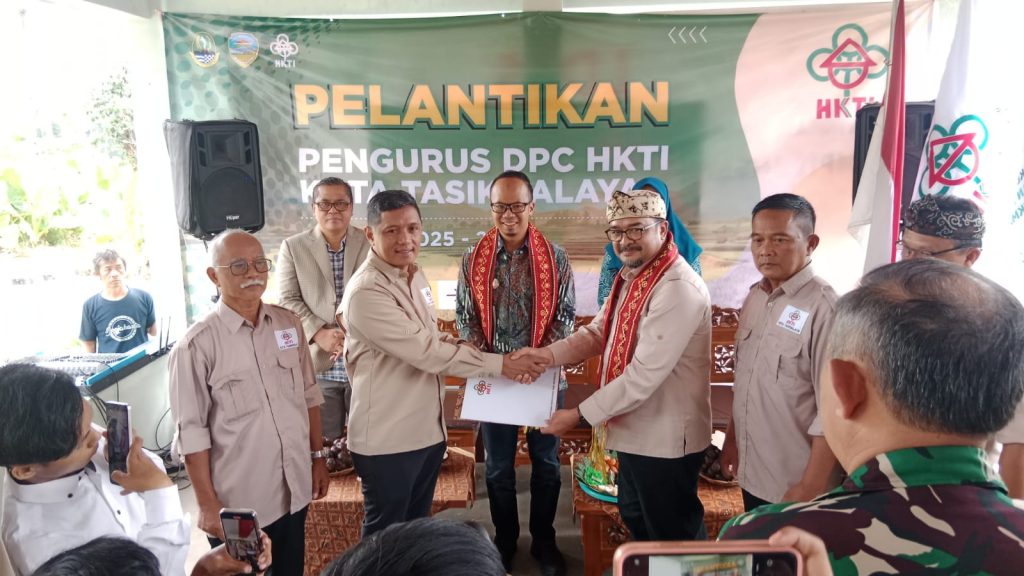 Gilman Mawardi Pimpin DPC HKTI Kota Tasikmalaya, HKTI Jabar : Walikota Jangan Sembrono Ijinkan Alih Fungsi Lahan