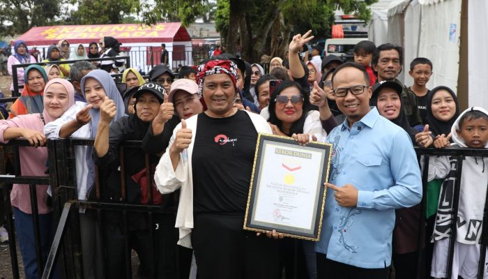 Perayaan Hari Jadi Kota Tasik ke-24 Pecahkan Rekor Dunia