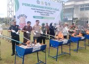 5,5 Juta Batang Rokok Ilegal Senilai 8,1 Miliar Hasil Penindakan Cukai di Priangan Timur Dimusnahkan