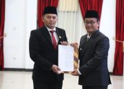 Bupati Lantik Asep Mulyaden Sebagai Direksi PT Abhyakta Dharma Yasa (Perseroda) periode 2025-2030