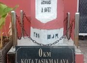 Titik Nol Tasikmalaya, Sederhana dan Kusam. Monumen Historis Perkembangan Wilayah
