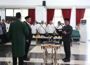 Bupati Lantik Direktur Perumda Air Minum Tirta Sukapura : Ingatkan Peran Ganda Strategis