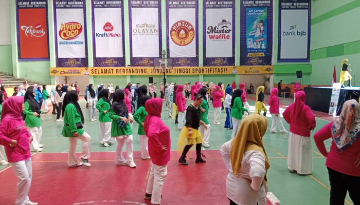 Gebyar Olah Raga Masyarakat HUT Perwosi, Kampanyekan Hidup Sehat dan Perkuat Peran Wanita
