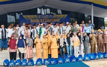 Bangkitkan Nilai Gotong Royong Dan  Semangat Peduli, Kolaborasi Lintas Sektor Bagikan 3700 Paket Sembako