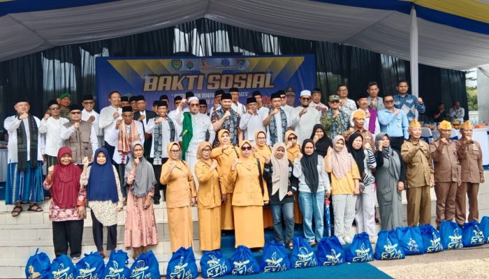 Bangkitkan Nilai Gotong Royong Dan  Semangat Peduli, Kolaborasi Lintas Sektor Bagikan 3700 Paket Sembako