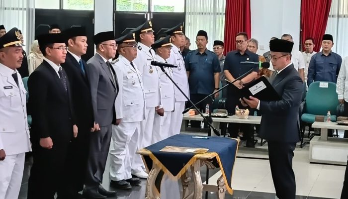 Sekda Baru Pada Mutasi 56 Pejabat Tasikmalaya
