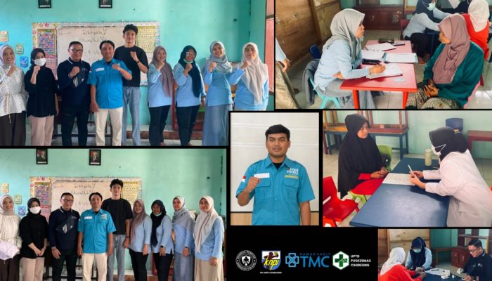 Peringati HUT RI ke-81, Kolaborasi PK KNPI Layani Kesehatan Masyarakat